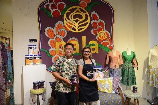 Dulux and Nala Designs Collaborate for a Colourful Raya Celebration Through a Painting Workshop